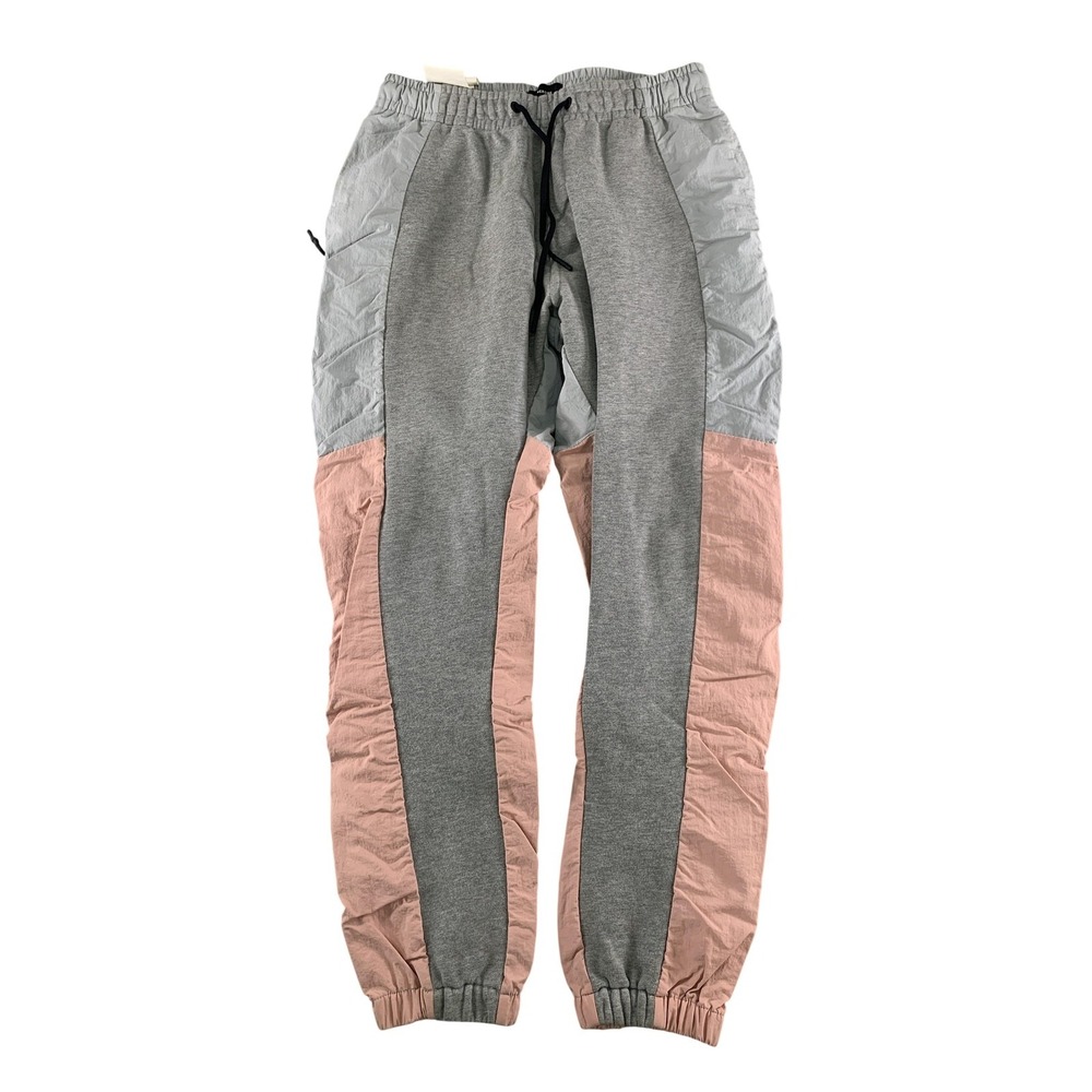 Zanerobe Jumpa Jogger Pants Mens 29 Gray Pink Colorblock Relaxed Fit Casual on